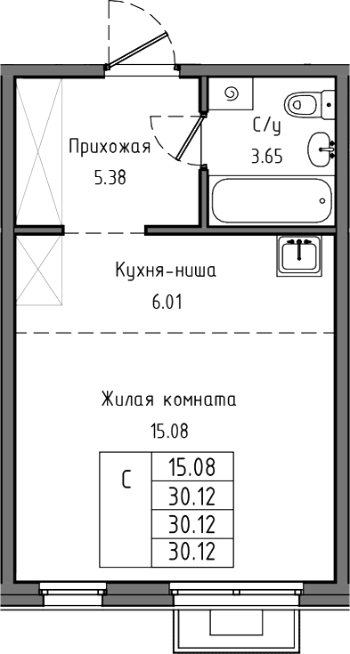 Планировка Тишин