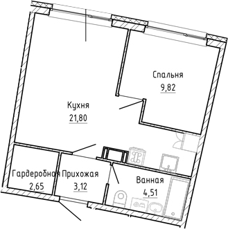 Планировка · Аквилон Рива