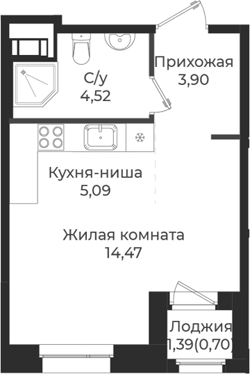 Планировка Новатория