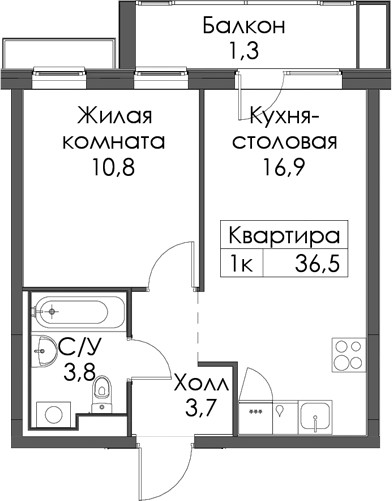 Планировка Витебский парк