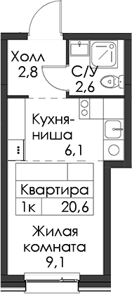 Планировка Шкиперский 19