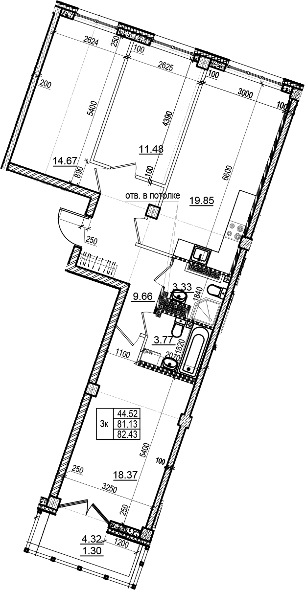 Планировка Neva Residence