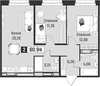 Планировка Символист