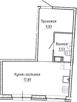 Планировка Аквилон Рива