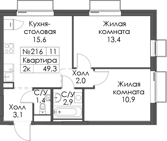 Планировка · Витебский парк