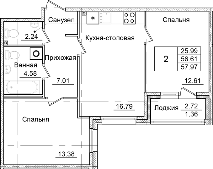 Планировка · Квартал Заречье