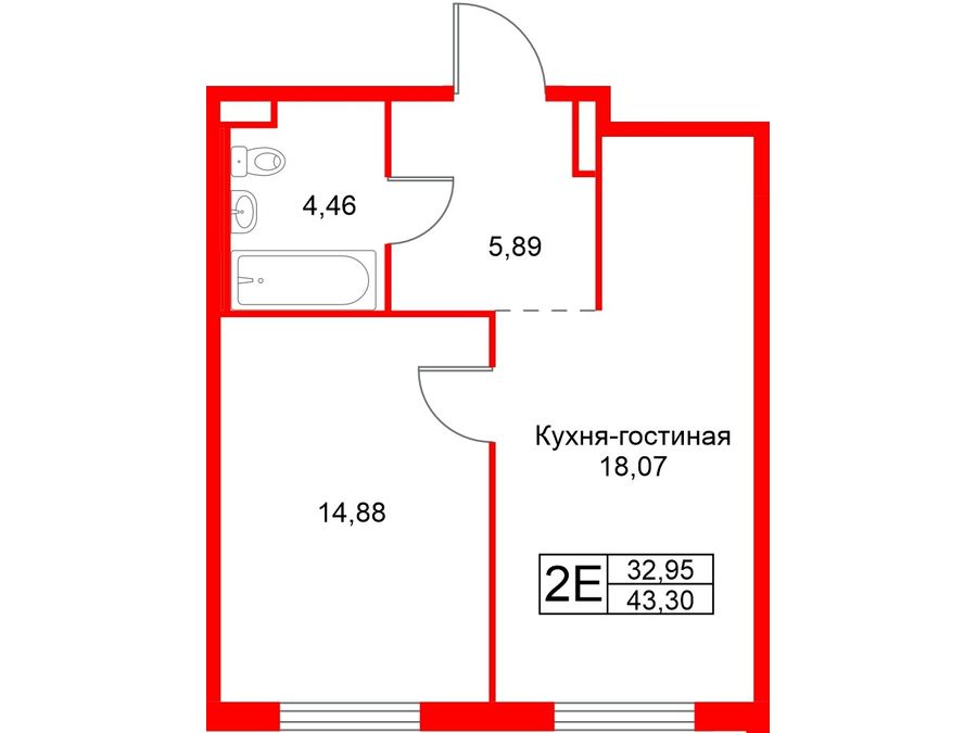 Планировка Зум на Неве