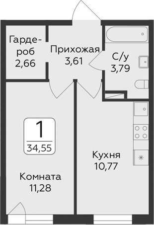 Планировка Панорама Юкки