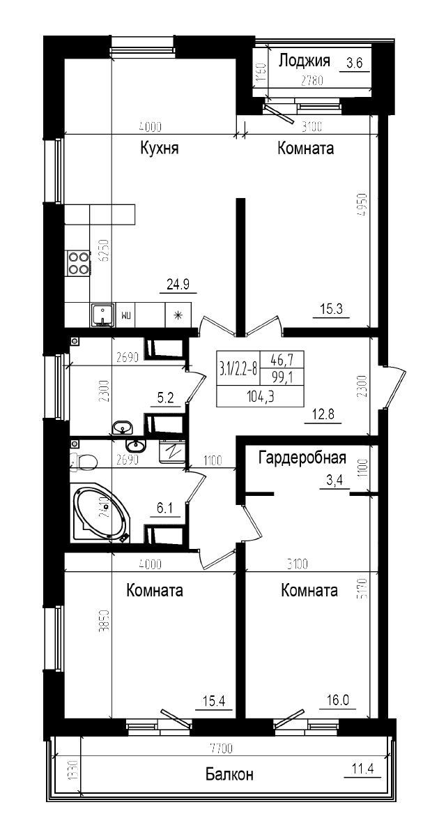 Планировка · Прагма Сити