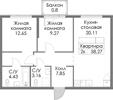 Планировка Таллинский парк