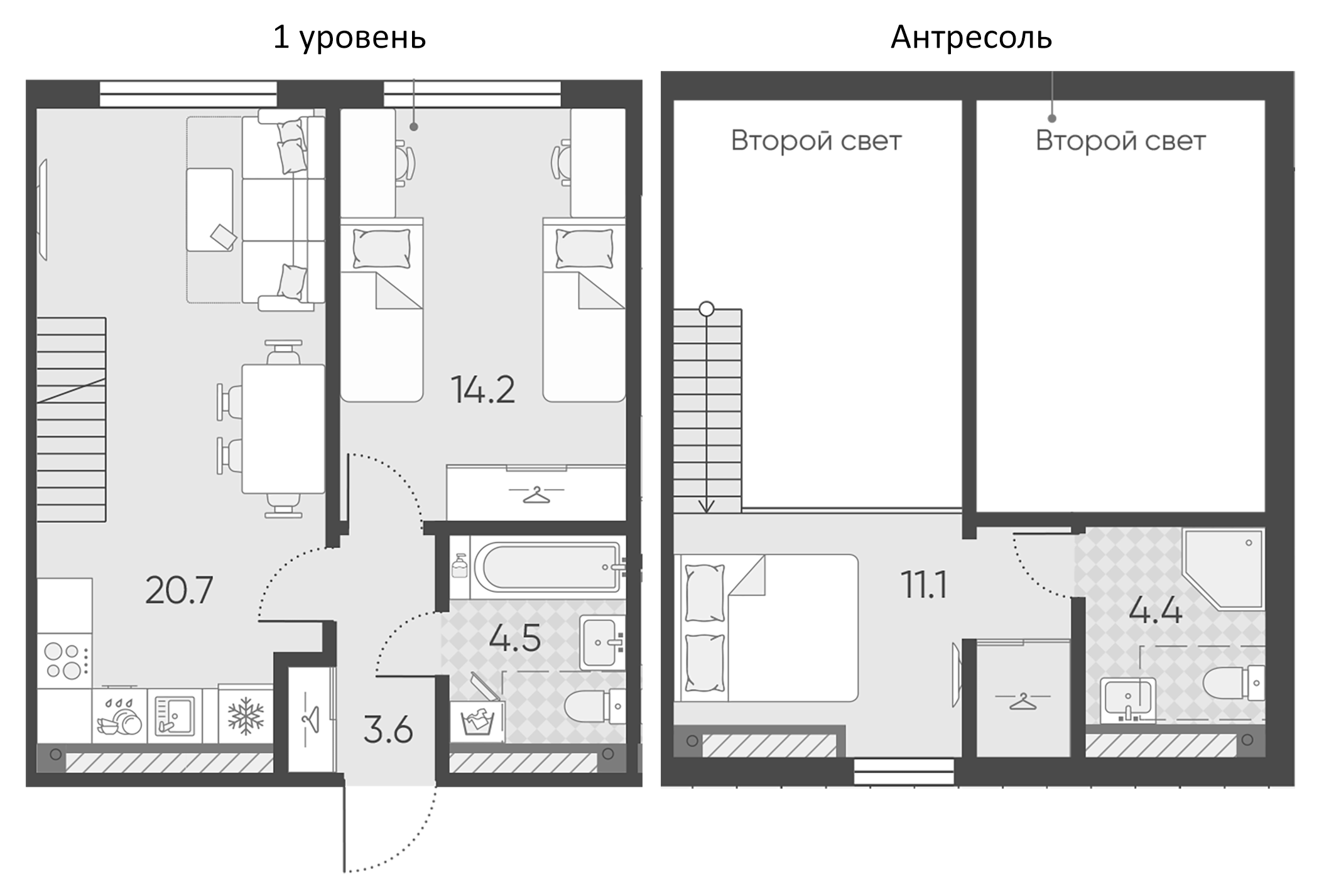 Планировка Пулково Лейк