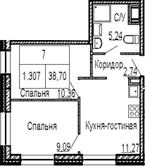 Планировка Айди Политех