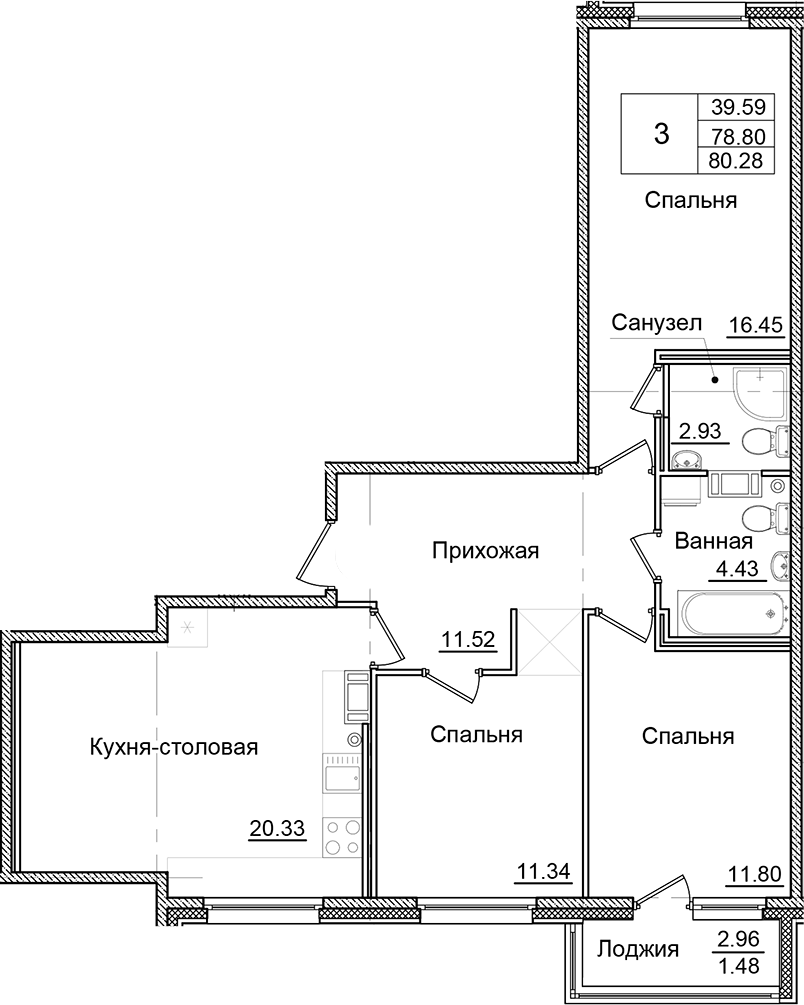 Планировка Квартал Заречье