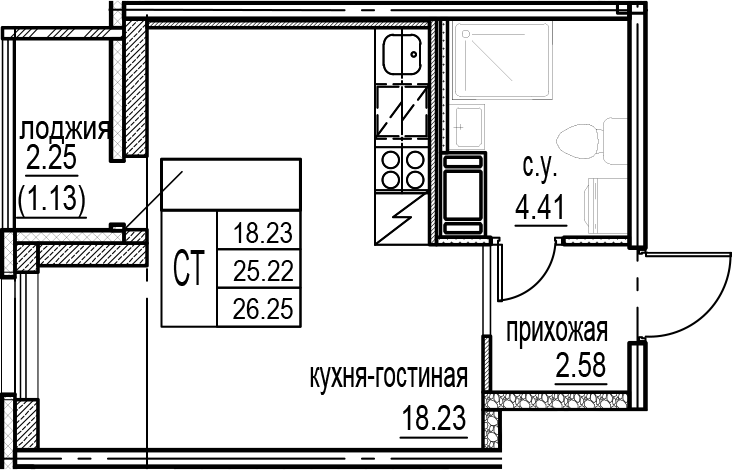 Планировка ID Murino III