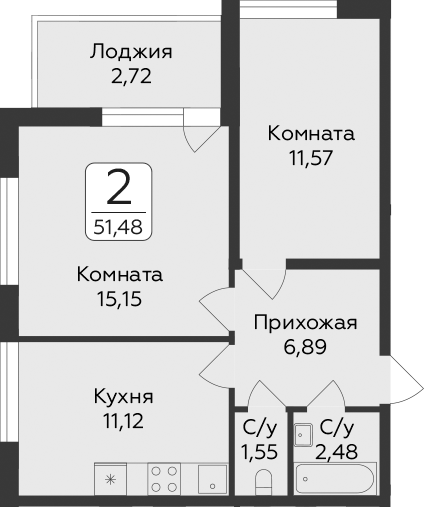 Планировка Панорама Юкки