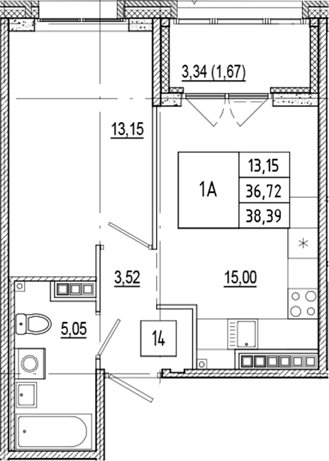 Планировка Ranta Residence