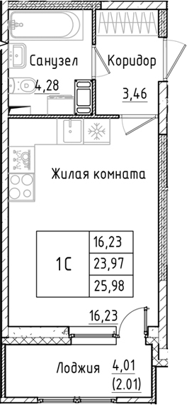 Планировка Аквилон РекаПарк