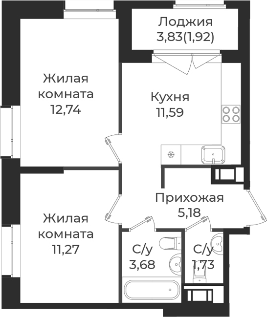 Планировка · Новатория