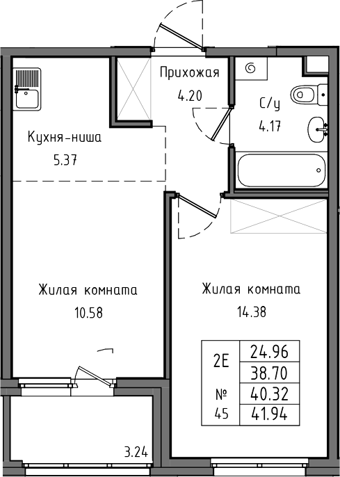 Планировка Тишин
