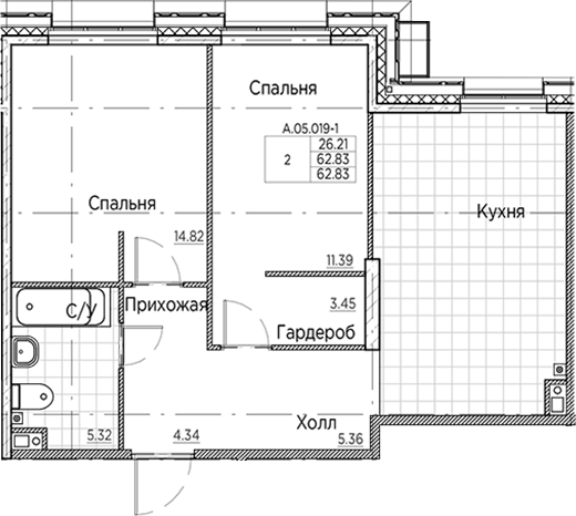Планировка АМО