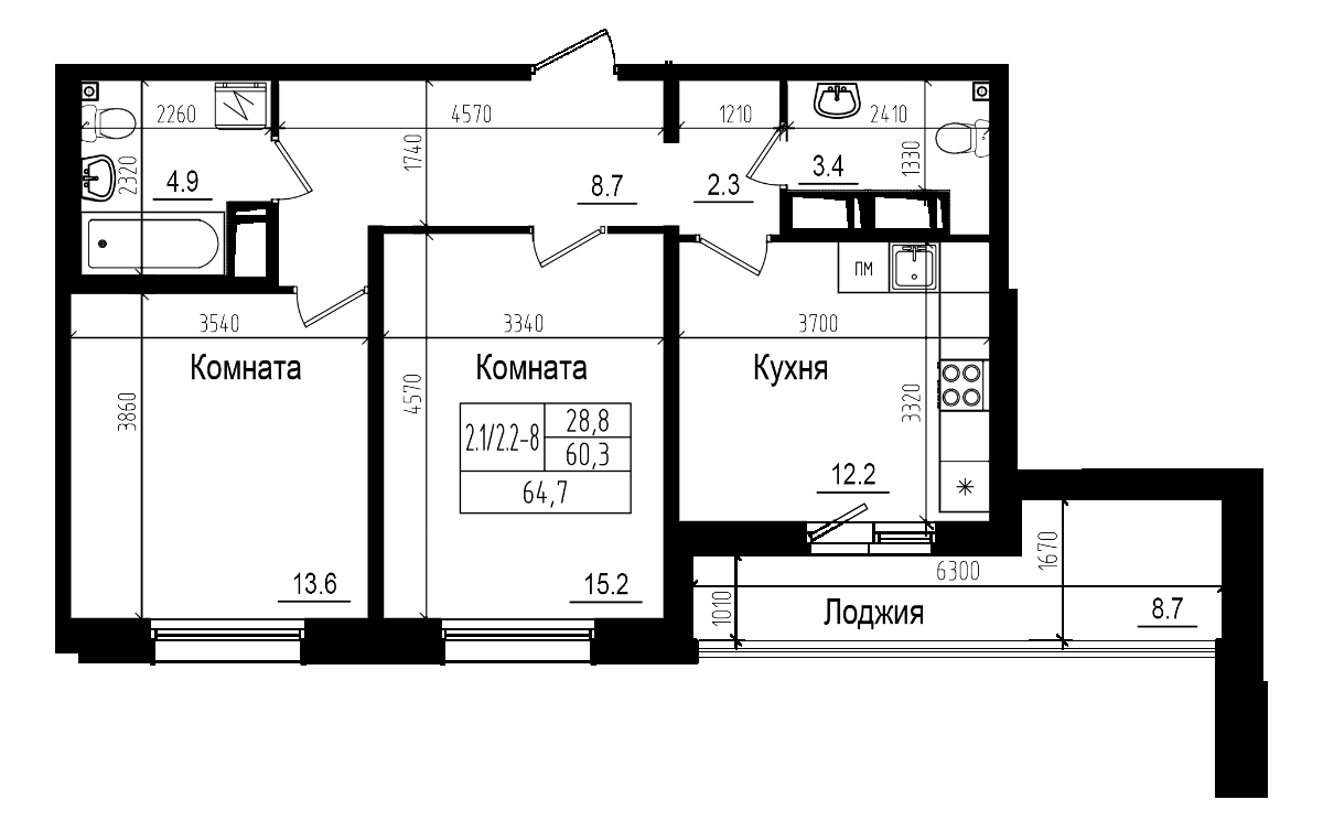 Планировка Прагма Сити
