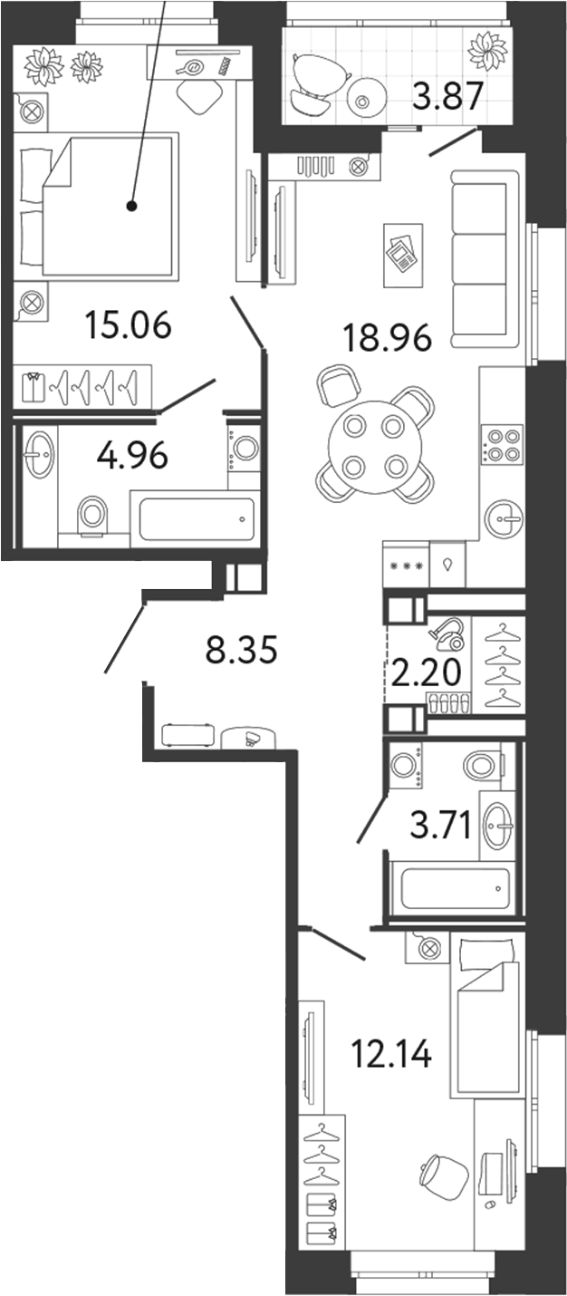 Планировка Ультра Сити 3.0