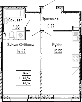 Планировка Аквилон Stories