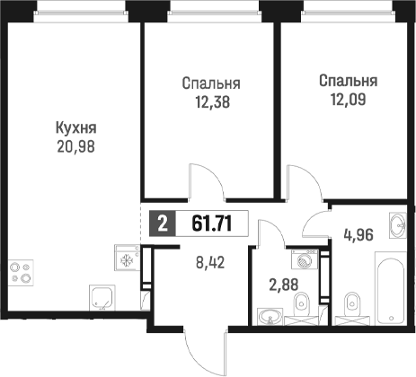 Планировка Максималист