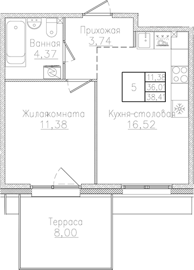 Планировка Счастье 2.0