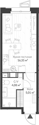 Планировка ВЕРЕН НОРТ Cертолово