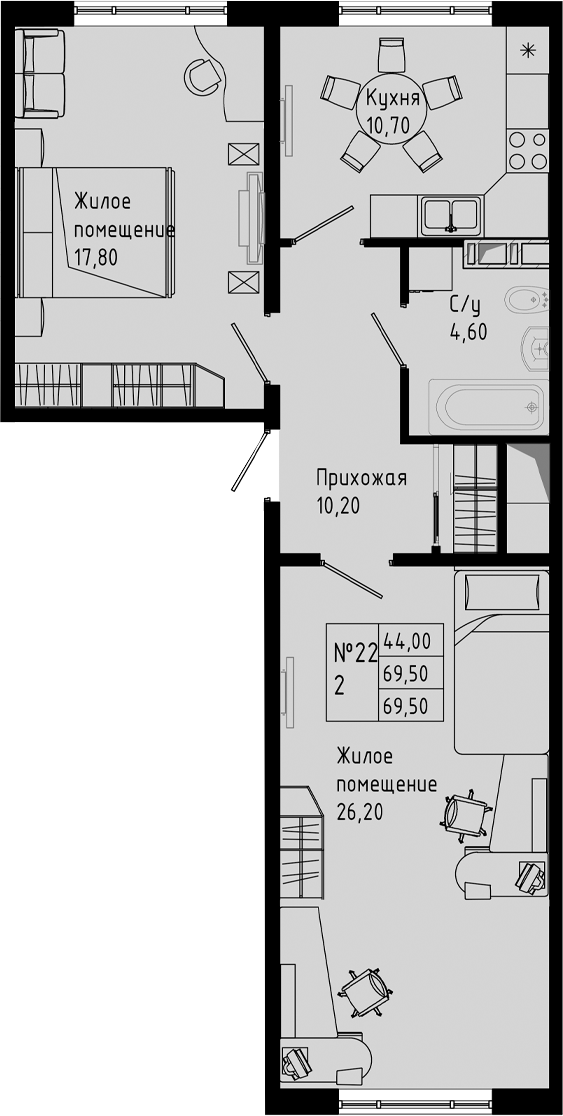 Планировка PIXEL
