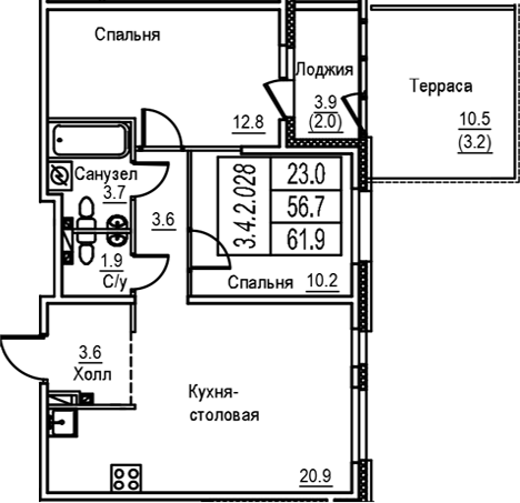 Планировка Экография
