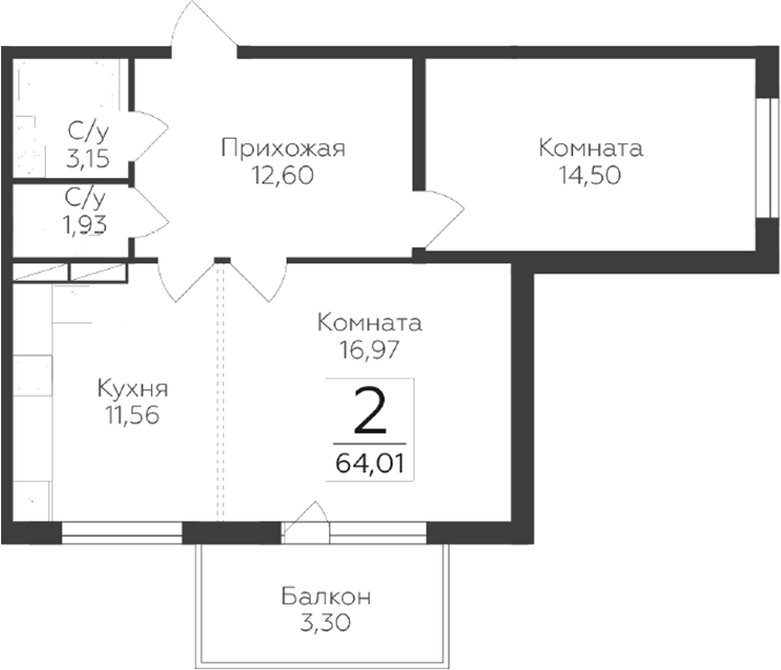 Планировка Панорама Юкки