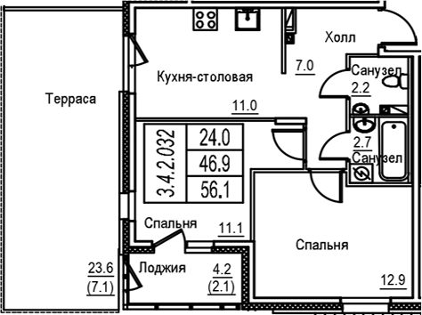 Планировка Экография