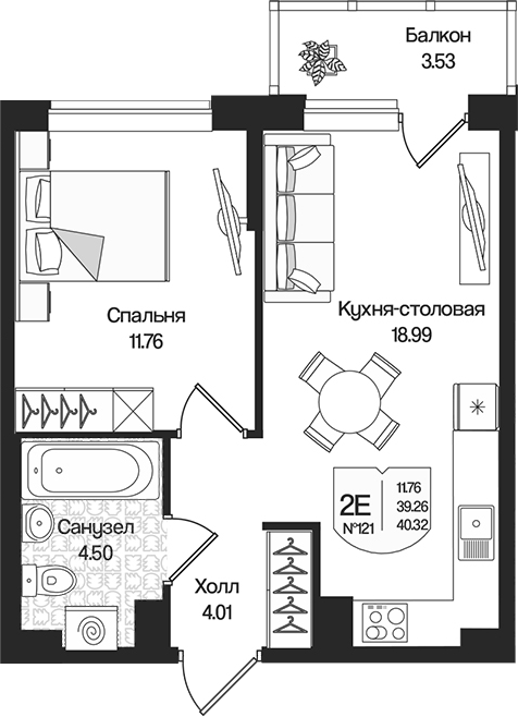 Планировка · Охтинские высоты