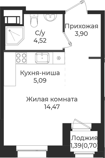 Планировка Новатория
