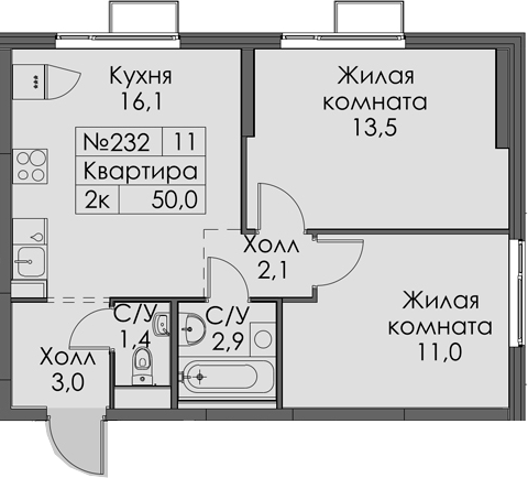 Планировка Витебский парк