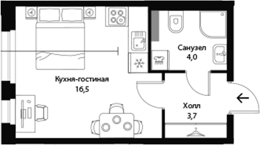 Планировка Экография