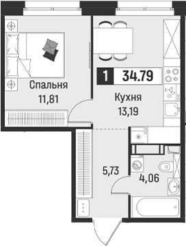 Планировка Символист