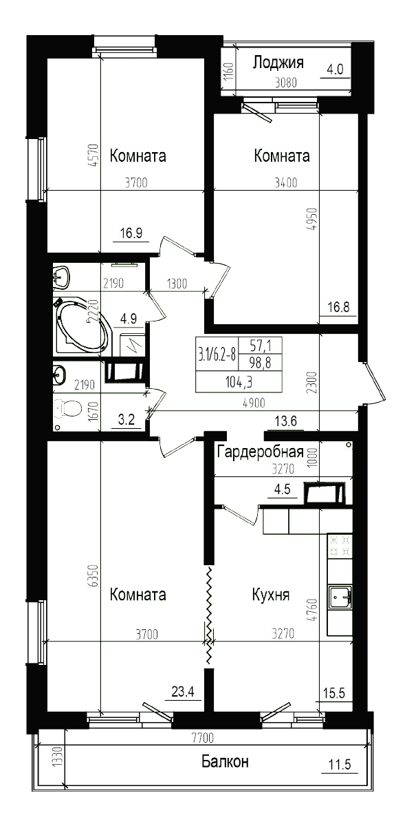 Планировка Прагма Сити