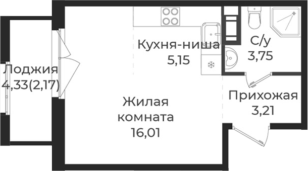 Планировка Новатория