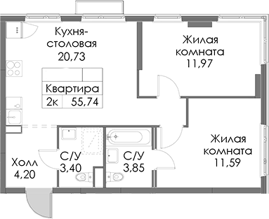 Планировка Таллинский парк