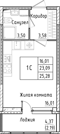 Планировка Аквилон РекаПарк