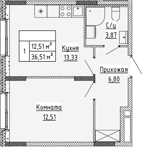 Планировка Аннино Сити