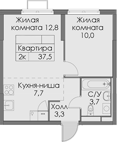 Планировка Янинский лес