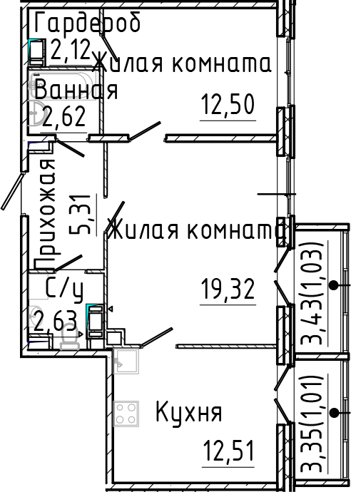 Планировка Сертолово Парк