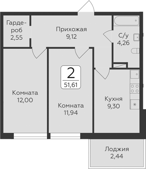 Планировка Панорама Юкки