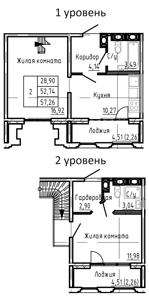 Планировка Шепилевский