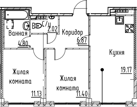 Планировка Кронфорт