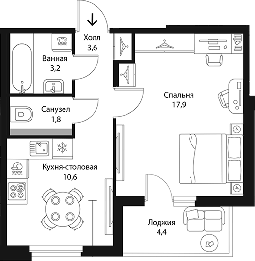 Планировка Экография